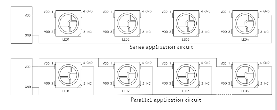 Typical application circuit control